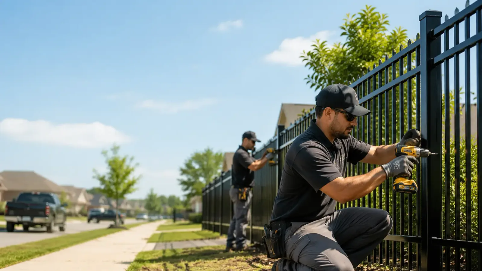 Metal Fence Installation in Middleton, ID
